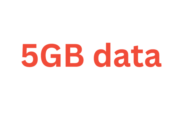 5GB Data - 6 Months